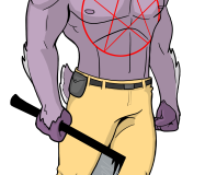 Goat-Man-Character-Model
